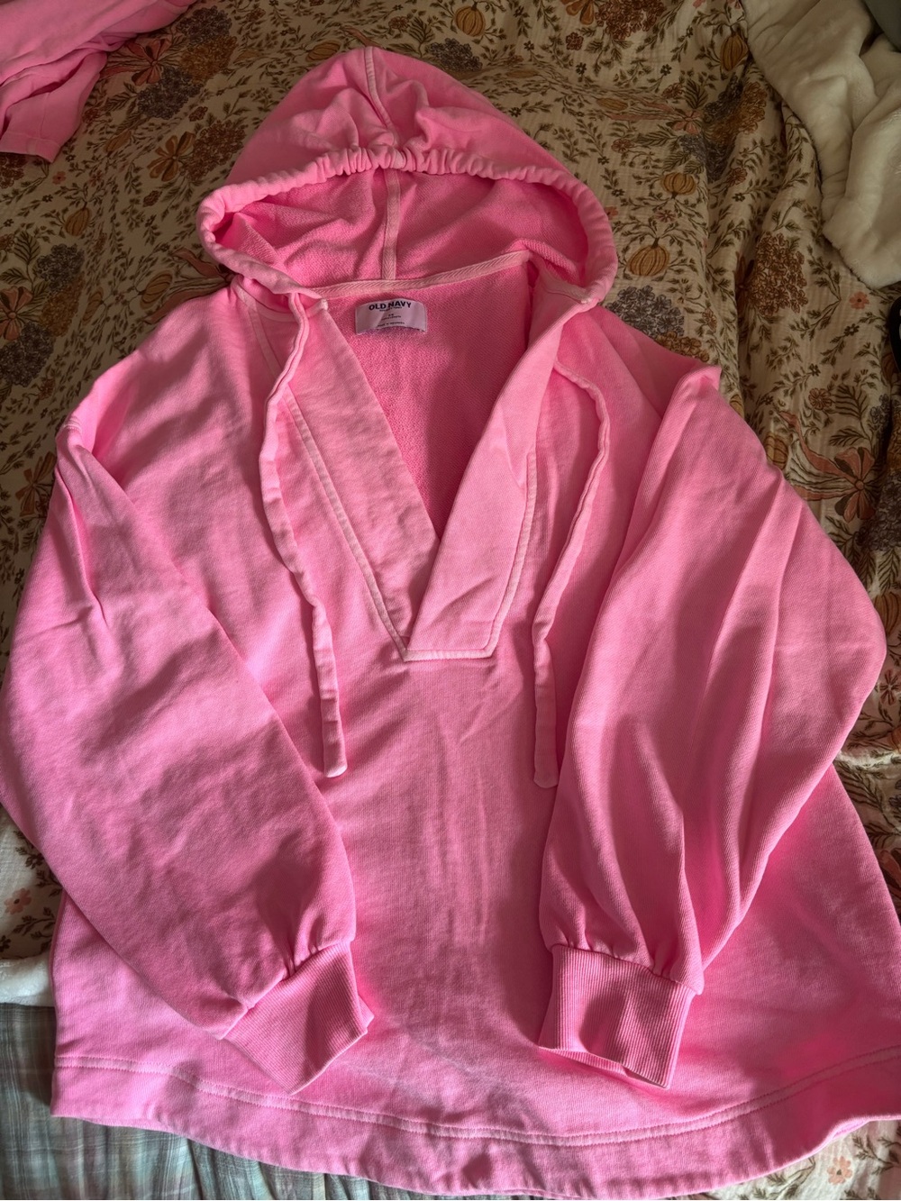 NWOT Old Navy Pink Hooded Women's Pullover Sweater